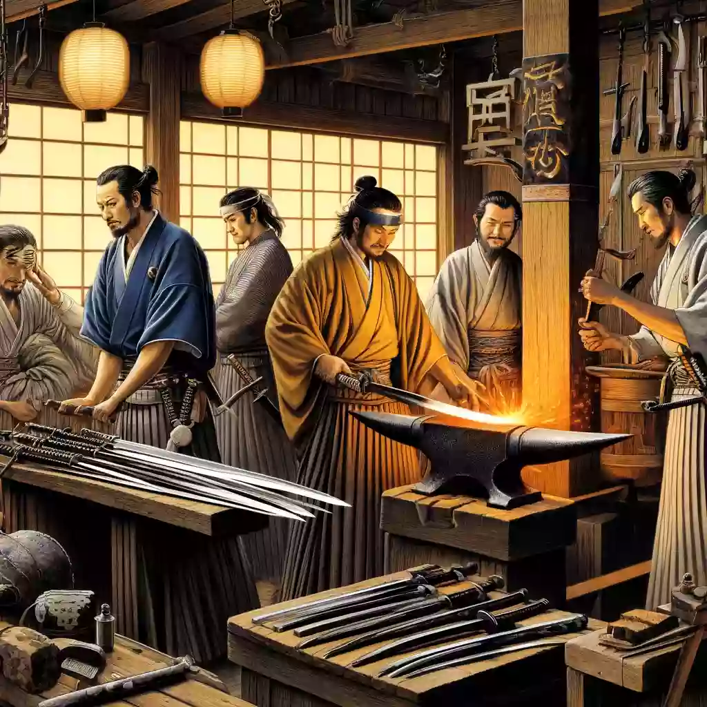 a picture of Famous Japanese Katana Smiths