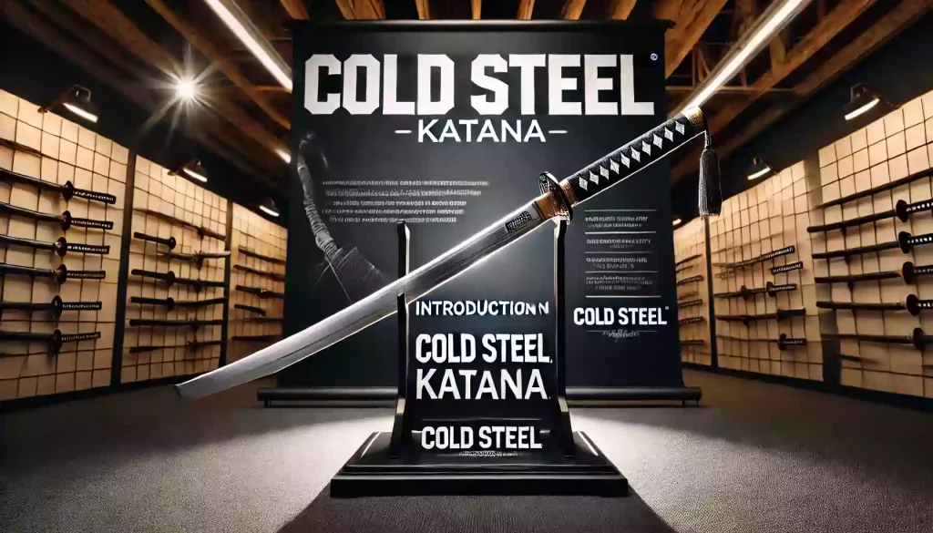 a picture of Introduction to Cold Steel Katana