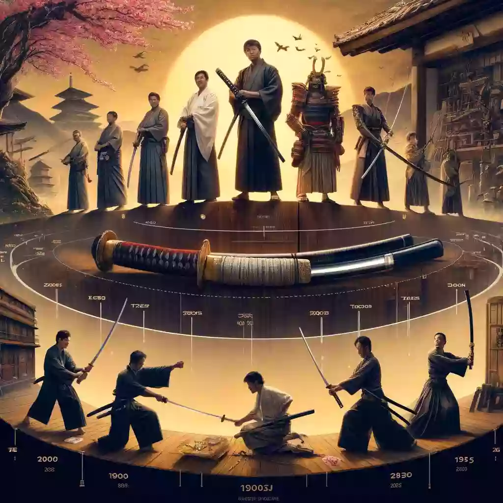 a picture of The legacy of the katana endures