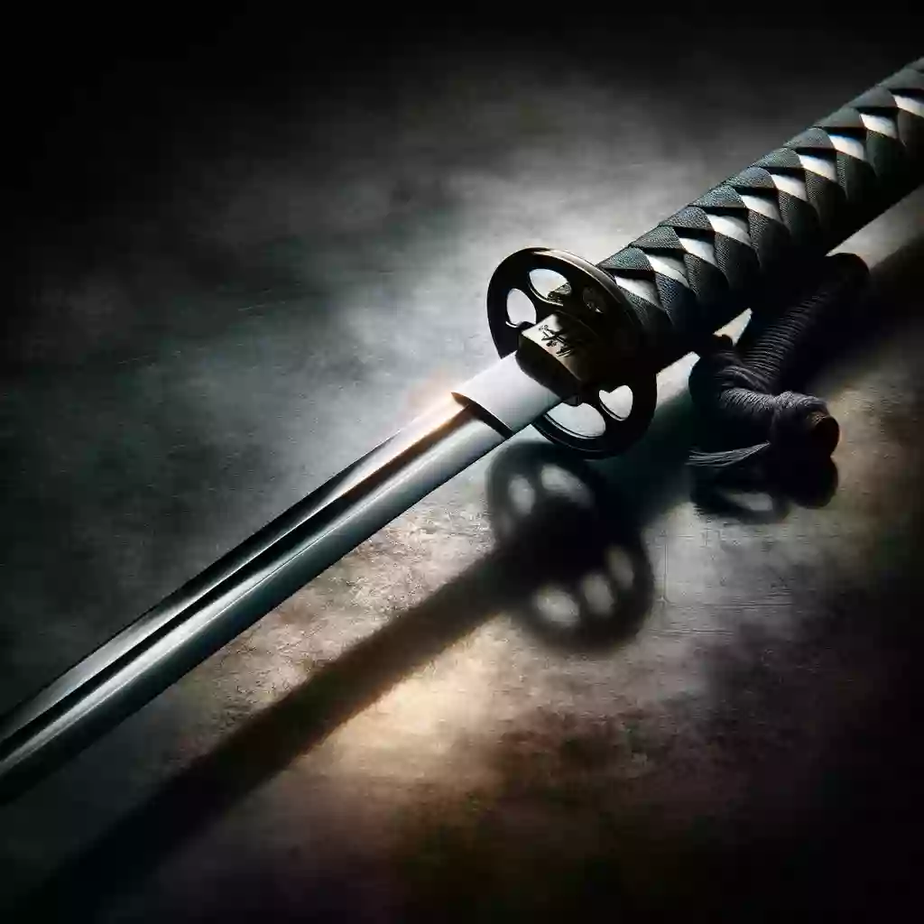 a picture of double-edged katana