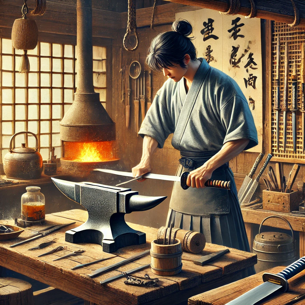 Materials Selection and Quality Identification of Katana Swords