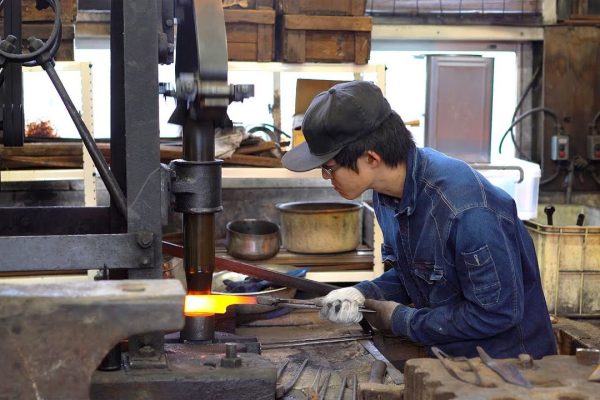 Forging of Japanese Samurai Swords